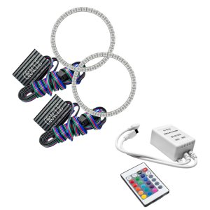 Honda CR-Z Headlight Halo Kit - ORACLE Lighting - ColorSHIFT with Simple Controller - `10-`16